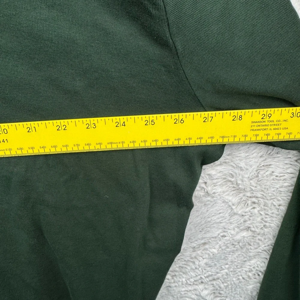 Banana Republic Athletics Turtleneck Shirt‎ Mens XXL Green Supima Cotton Preppy